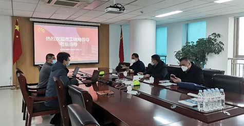 濟南市工業(yè)和信息化局文海生副局長一行蒞臨和普威視調(diào)研指導